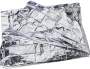 Couverture thermique en feuille d'aluminium | Emballée dans un polybag | 210 x 130 x 0,1 cm