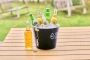 Ice bucket | Iron & aluminium | 6L | With bottle opener
