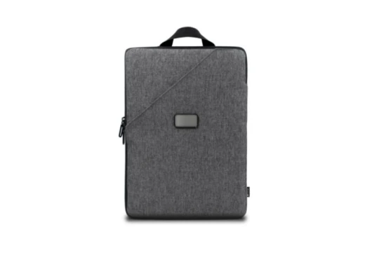 BrandCharger laptoptas | Polyester | 46.5 x 4 x 26.5 cm | Water- en vuilafstotend | grijs