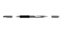 BrandCharger Styllo 2 roller Encre noire Option standard gun