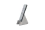 BrandCharger phone and tablet stand | rPET and cardboard | 11,5x 11,5x0 cm | Easy portability