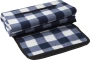 Opvouwbare fleecedeken | Polyester en polar fleece | 150x120 cm | Voorvak met rits