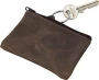 Key wallet | Leather | With metal ring | Made from waste material of leather aprons