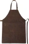 Apron | Split leather | With hooks and front pocket