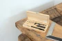 Coffret d'outils | Acier au carbone | Ensemble de 27 pièces | Étui en bambou avec clip en fer | Haute qualité