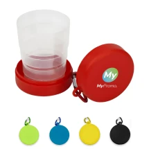 Reisebecher | PET | 220ml | Faltbar