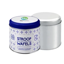 Boîte pour gaufres hollandaises | Boîte en métal | Sans gaufres hollandaises