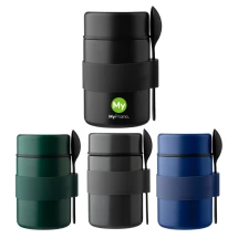 Lunch pot | Stainless Steel | 460 ml | Including spoon