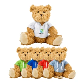 Pluchen teddybeer | Polyester | Met hoodie