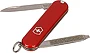 Victorinox couteau de poche | Acier inoxydable | 6 fonctions | 5,9 x 1,8 x 0,9 cm | Fabriqué en Europe