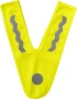 Neon-Sicherheitsweste in V-Form | 100% Polyester | Für Kinder | Vollfarbiger Druck