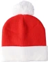 Weihnachtsmütze | Acryl gestrickt | Mit bommel | Festlich