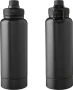 Gourde isotherme | Acier inoxydable | 1L | Vissable