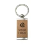 Keyring | Metal | Wood
