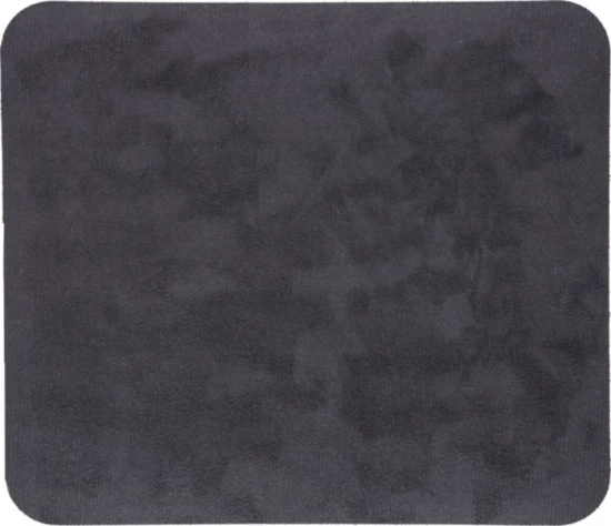 Muismat | Gerecycled PU en aluminium | 23,2x20,2x0,15 cm | Duurzaam | zwart