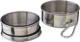 Faltbecher | Edelstahl | 220 ml | Mit Metallkarabiner