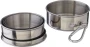 Faltbecher | Edelstahl | 220 ml | Mit Metallkarabiner