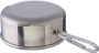 Faltbecher | Edelstahl | 220 ml | Mit Metallkarabiner