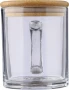 Mok | Gerecycled soda-kalkglas | 300 ml | Bamboe deksel
