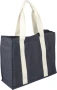 Shopping bag | Denim 280g/m² | With gussets | Closing button