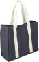 Shopping bag | Denim 280g/m² | With gussets | Closing button