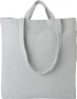 Shopping bag | Recycled cotton 350 g/m² | 42 x 12 x 38 cm | Short and long handles
