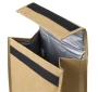 Cooler bag | Paper & PEVA lining | 21x26.5x12.5 cm | Washable