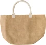 Einkaufstasche | Jute | Baumwollgriffe | 52x17x33cm | Umweltfreundlich