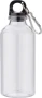 Drinkfles met karabijnhaak | RPET | 400 ml | Eco