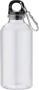 Drinkfles met karabijnhaak | RPET | 400 ml | Eco