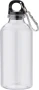 Drinkfles met karabijnhaak | RPET | 400 ml | Eco