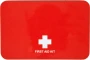 Kit de premiers secours livré dans une boîte en métal