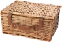 Picnic basket for two people | Stainless steel cutlery | 40 x 30 x 19 cm