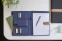 A4 Portfolio | rPET | Opvouwbaar | Inclusief notitieboek