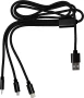 Charging cable | Nylon | 4 in 1 cable set