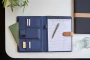 A4 Portfolio | rPET | Opvouwbaar | Inclusief notitieboek