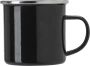 Mug | Enamel | 350 ml | Stainless steel edge