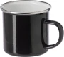 Mug | Enamel | 350 ml | Stainless steel edge