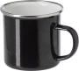 Mug | Enamel | 350 ml | Stainless steel edge