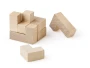 Wooden cube | Puzzle | Packaged in cotton pouch