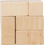 Wooden cube | Puzzle | Packaged in cotton pouch