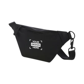Sac banane | PU recyclé | 28x15cm | Avec 1 grand et 1 petit compartiment