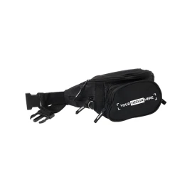 Waist bag | Nylon and polyester | Five zippered pockets