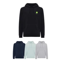 Iqoniq Mikrofleece-Kapuzenpullover | Recyceltes Polyester 240 g/m² | Unisex | Kängurutasche