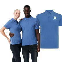 Polo Iqoniq | Piqué en coton recyclé et biologique 220g/m² | Unisexe | Avec traceur AWARE™