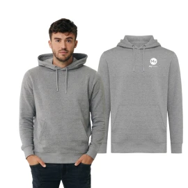 Sweat à capuche Iqoniq | Coton biologique et recyclé 280 g/m² | Unisexe | Coupe moderne