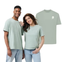 T-shirt Iqoniq | Coton recyclé et biologique 180 g/m² | Unisexe | Coupe boxy