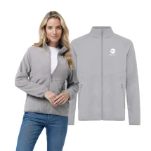 Veste polaire avec fermeture éclair Iqoniq | Polyester recyclé 240 g/m² | Unisexe | Finition anti-boulochage