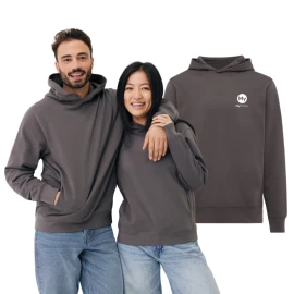 Sweat à capuche Iqoniq | Coton bio & recyclé 280 g/m² | Unisexe | Avec poches latérales