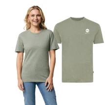 Iqoniq T-Shirt im klassischen Schnitt | Recycelte und organische Baumwolle 180g/m² | Unisex | Ungefärbt